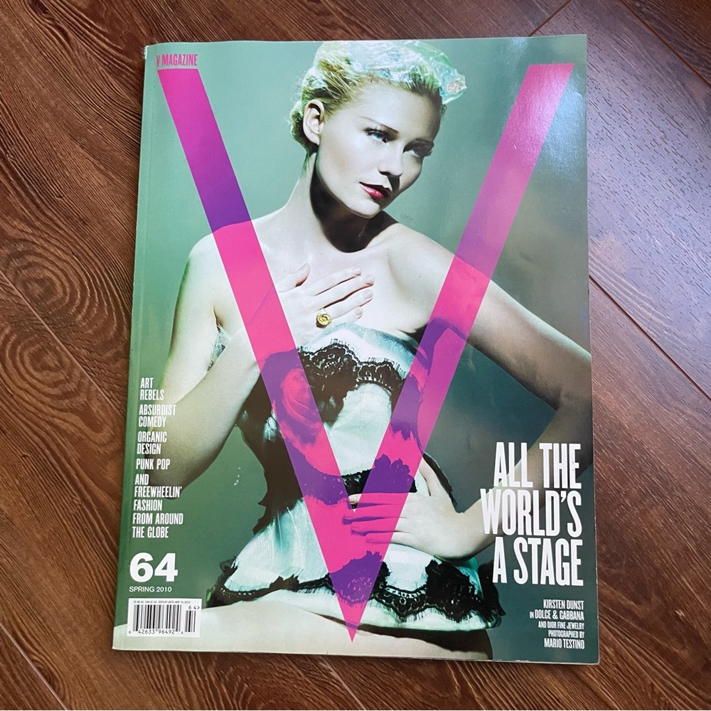 V Magazine Issue 64 Kristen Dunst Spring 2010